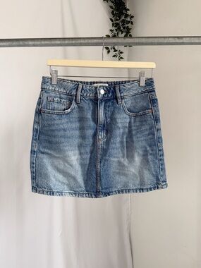 Dynamite denim mini skirt